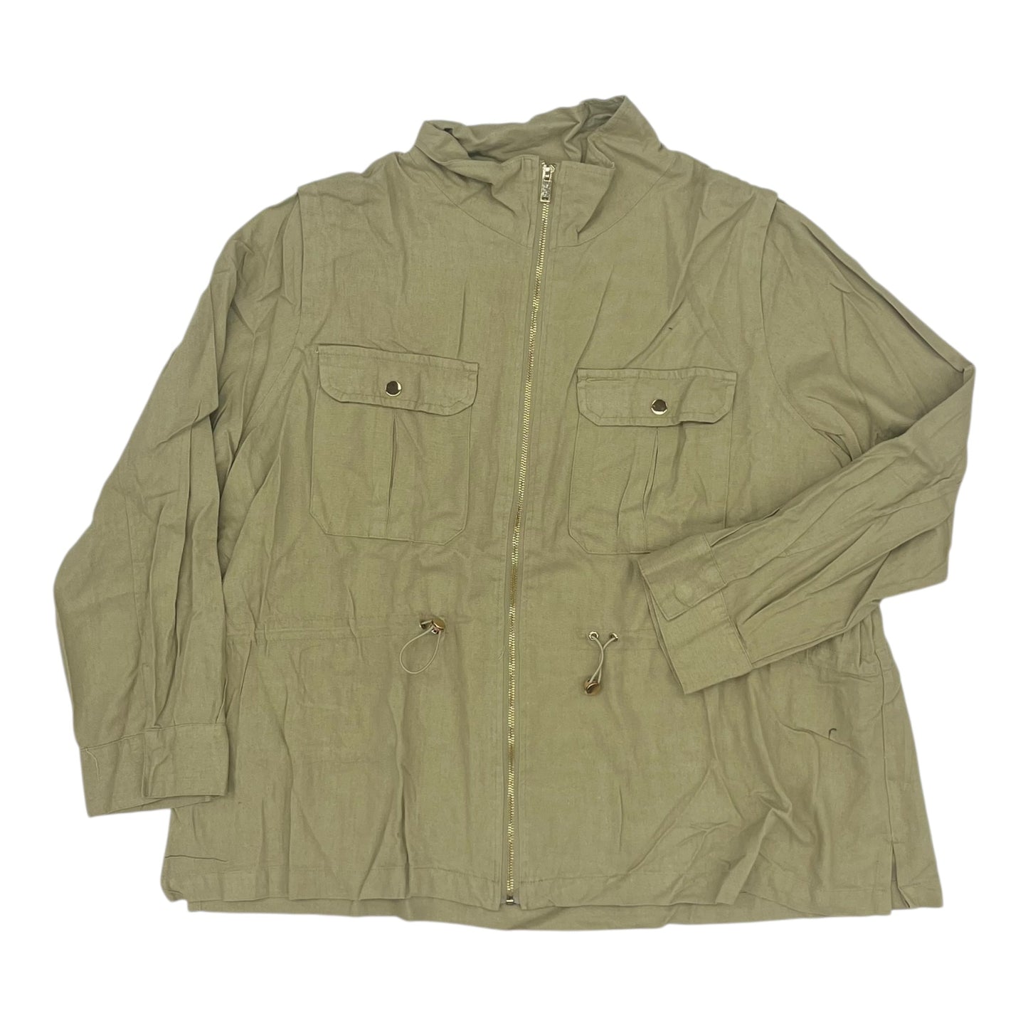 Jacket Other By Cme In Tan, Size:2X