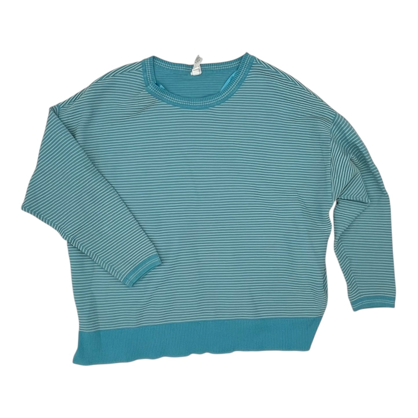 Top Ls By Livi Active In Blue, Size:3X