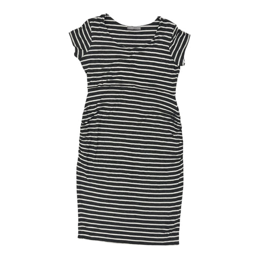 Mat Dress By Loveappella In Green & White, Size:L