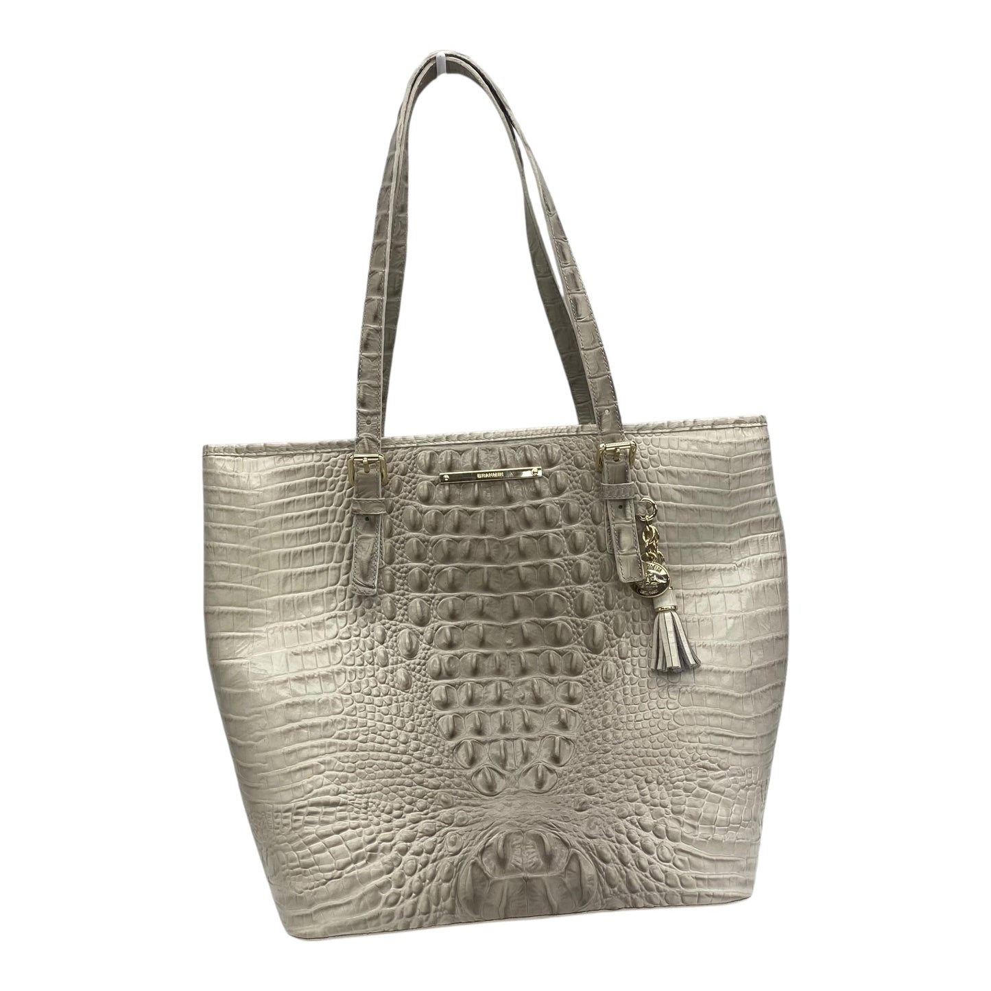 Handbag Designer By Brahmin In Tan, Size:Large