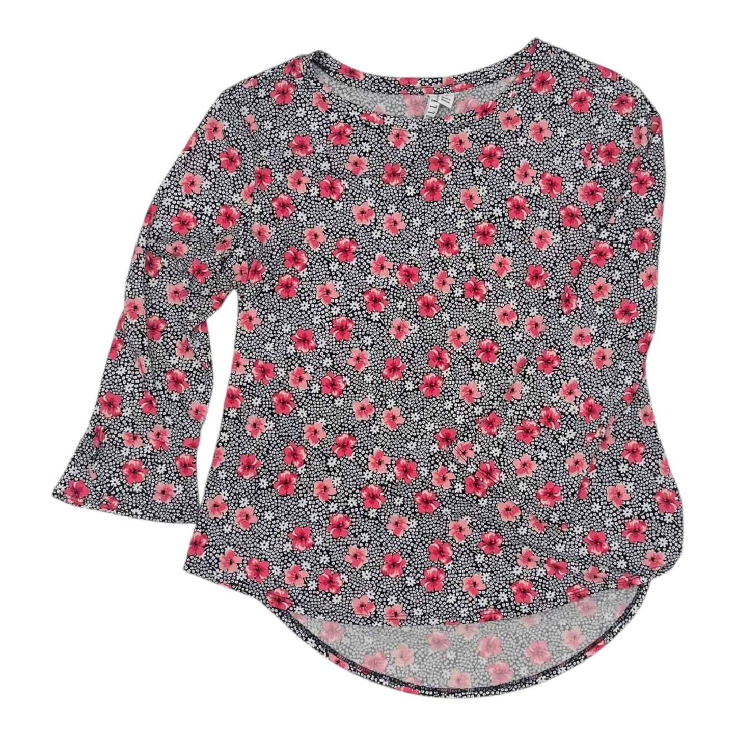 Blouse Ls By Elle In Black, Size:S