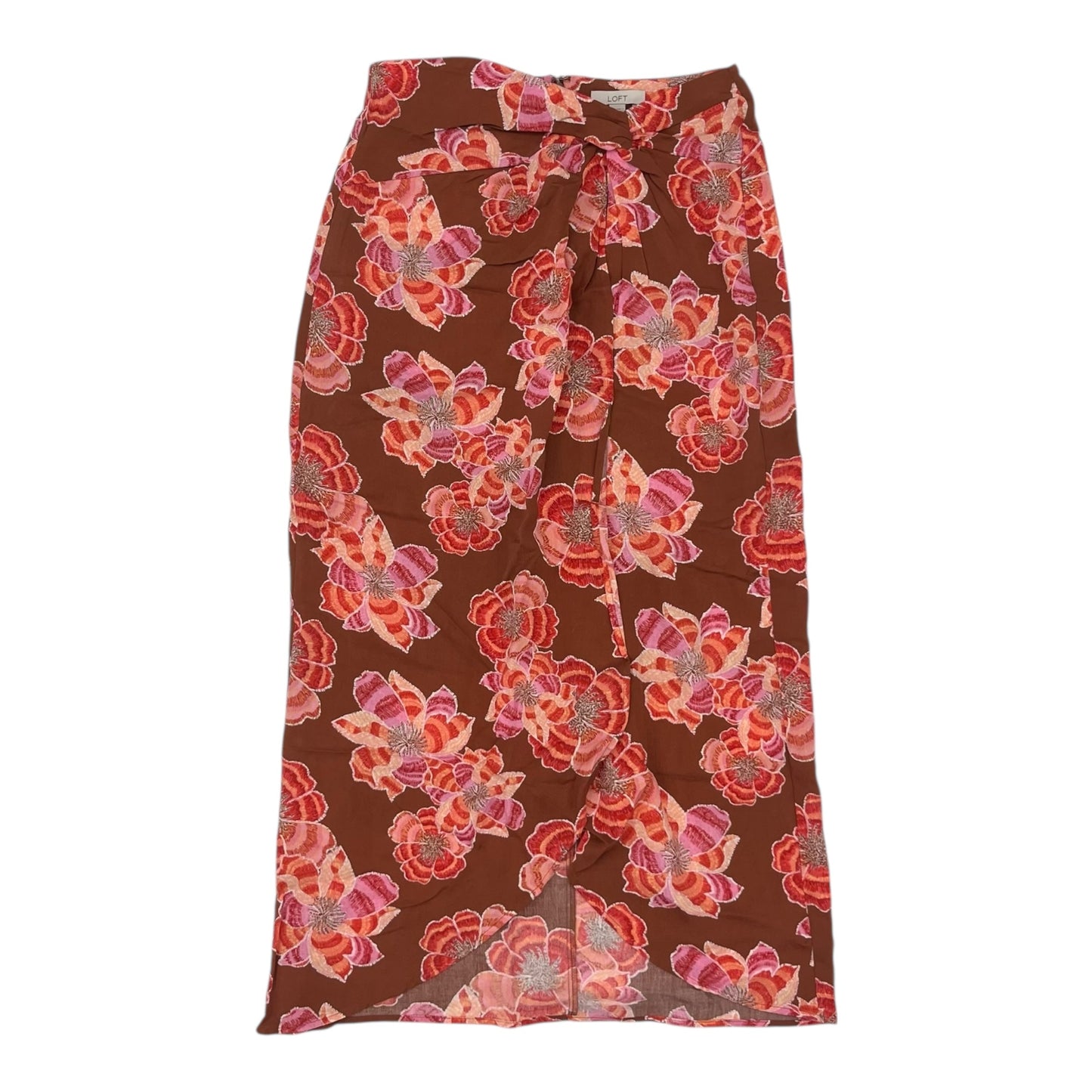 Lounge Set Pants By Loft In Floral Print, Size:2