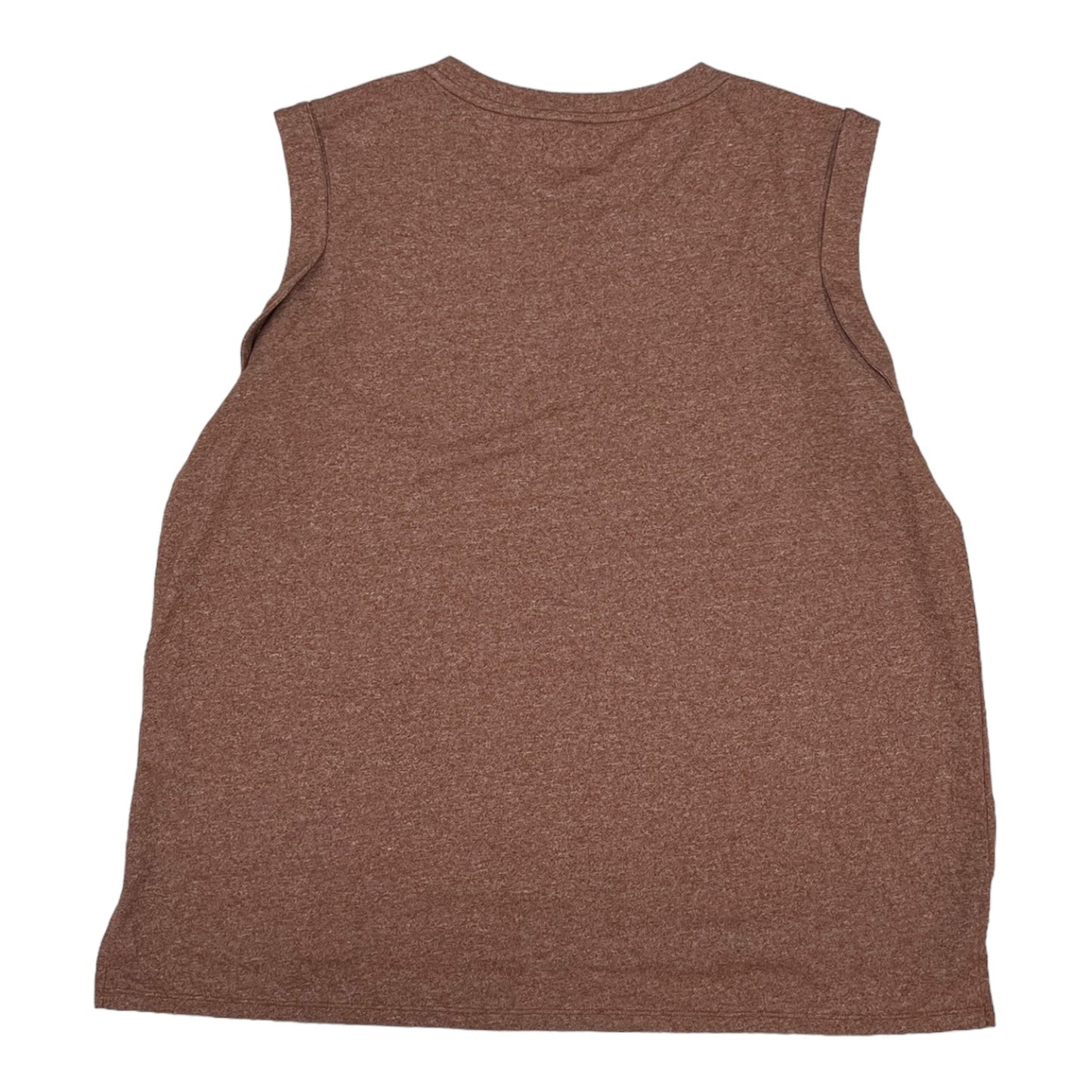 BROWN TOP SLEEVELESS by MAURICES Size:2X