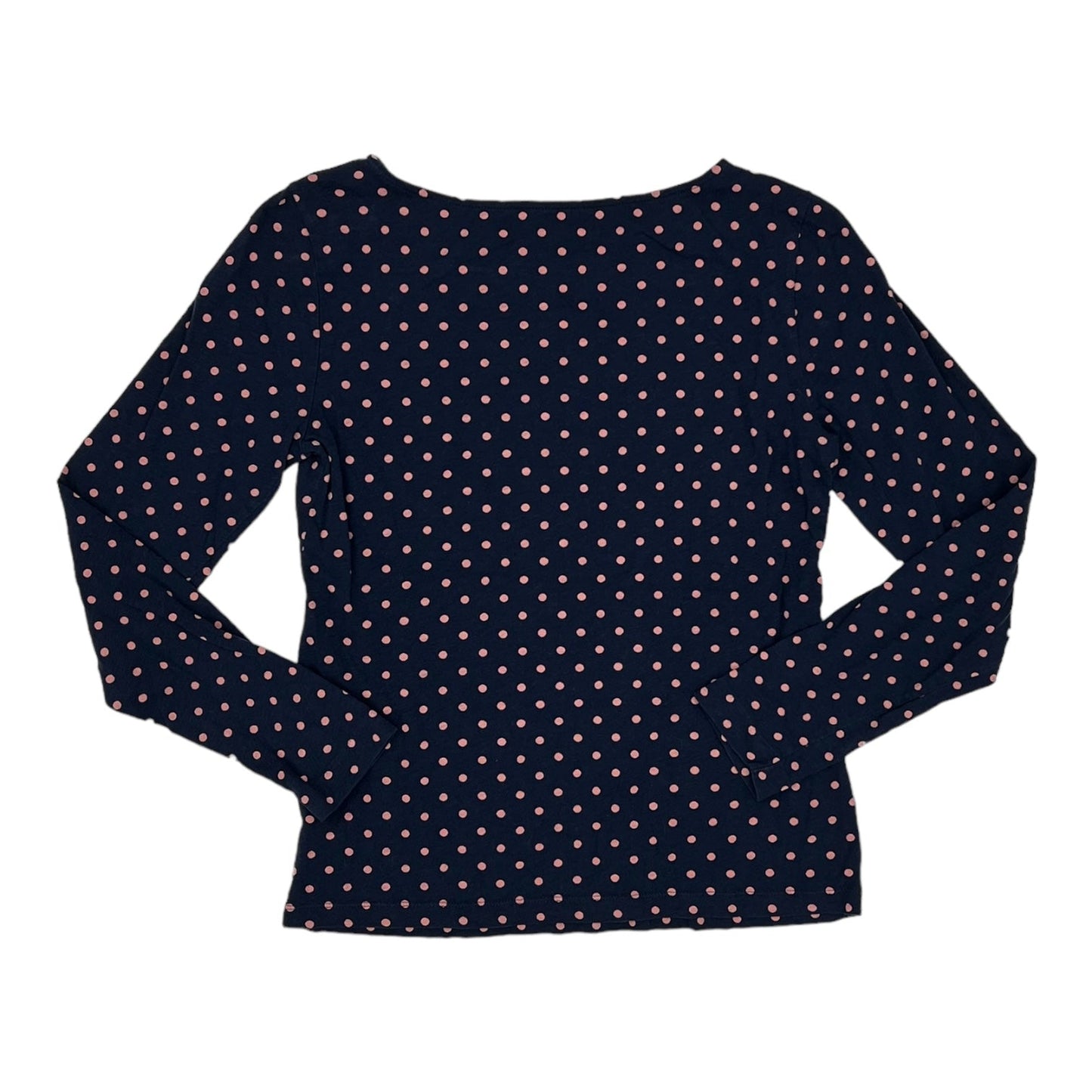 NAVY TOP LS by J. CREW Size:M