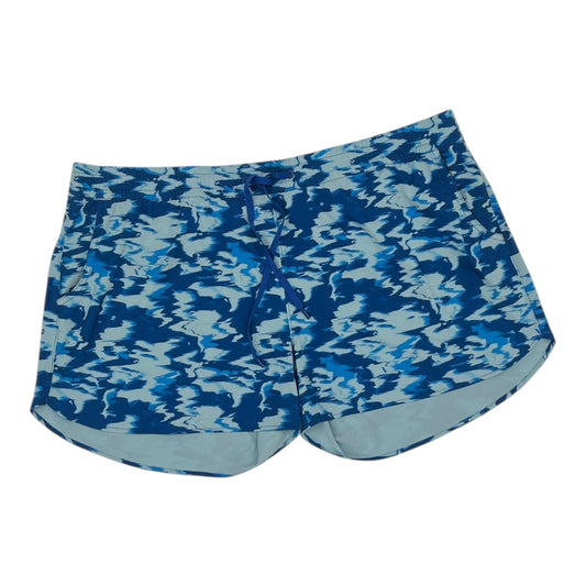 Athletic Shorts By Eddie Bauer In Blue, Size:2X
