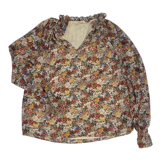 Blouse Ls By Entro In Multi, Size:S