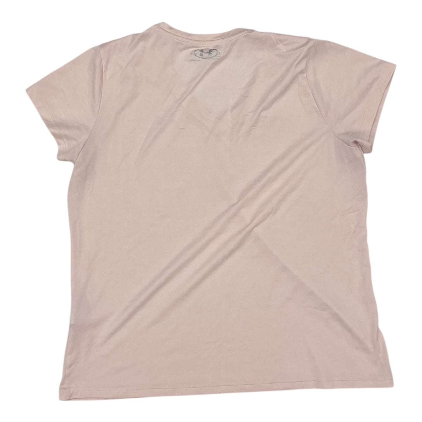 Athletic Top Ss By Under Armour In Pink, Size:Xl