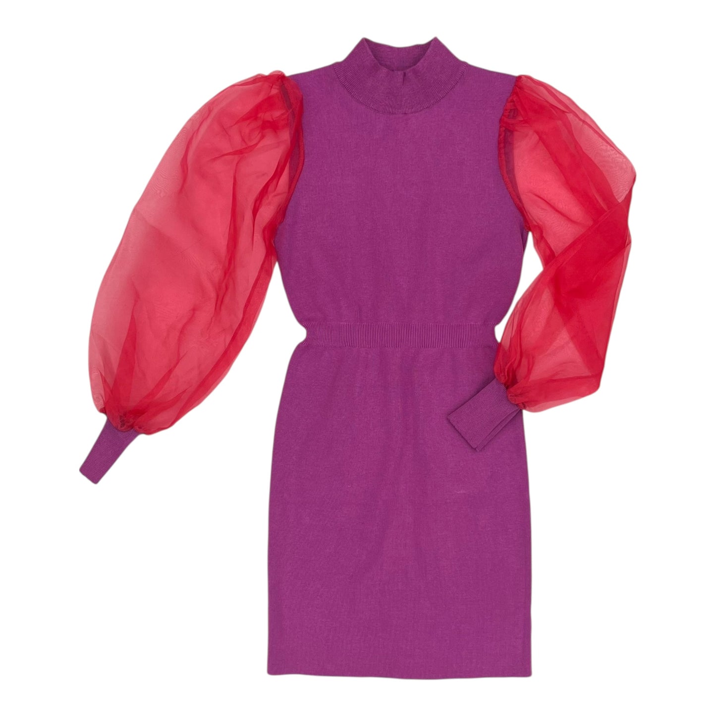 Dress Sweater By Flat White In Pink, Size:M