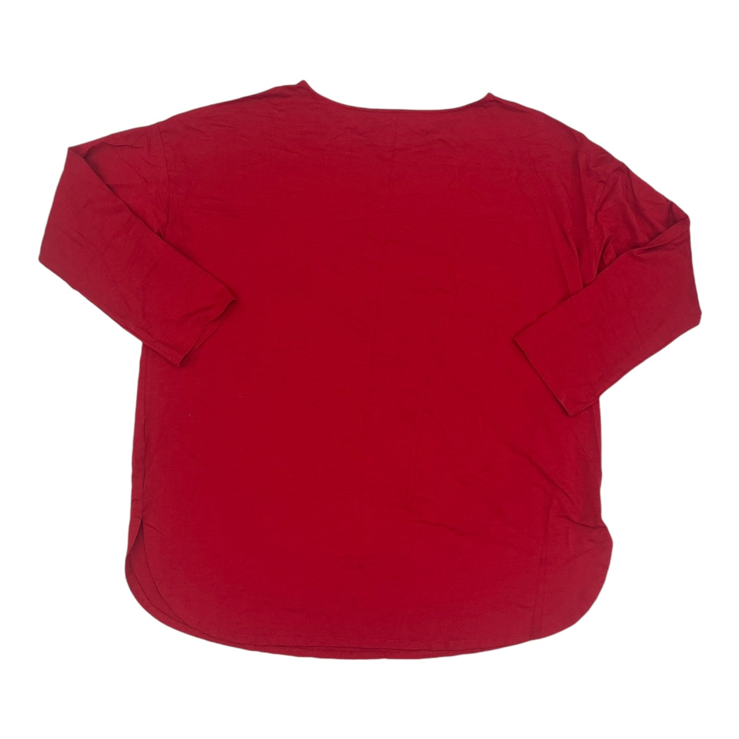 Top Ls By J. Jill In Red, Size:Xl