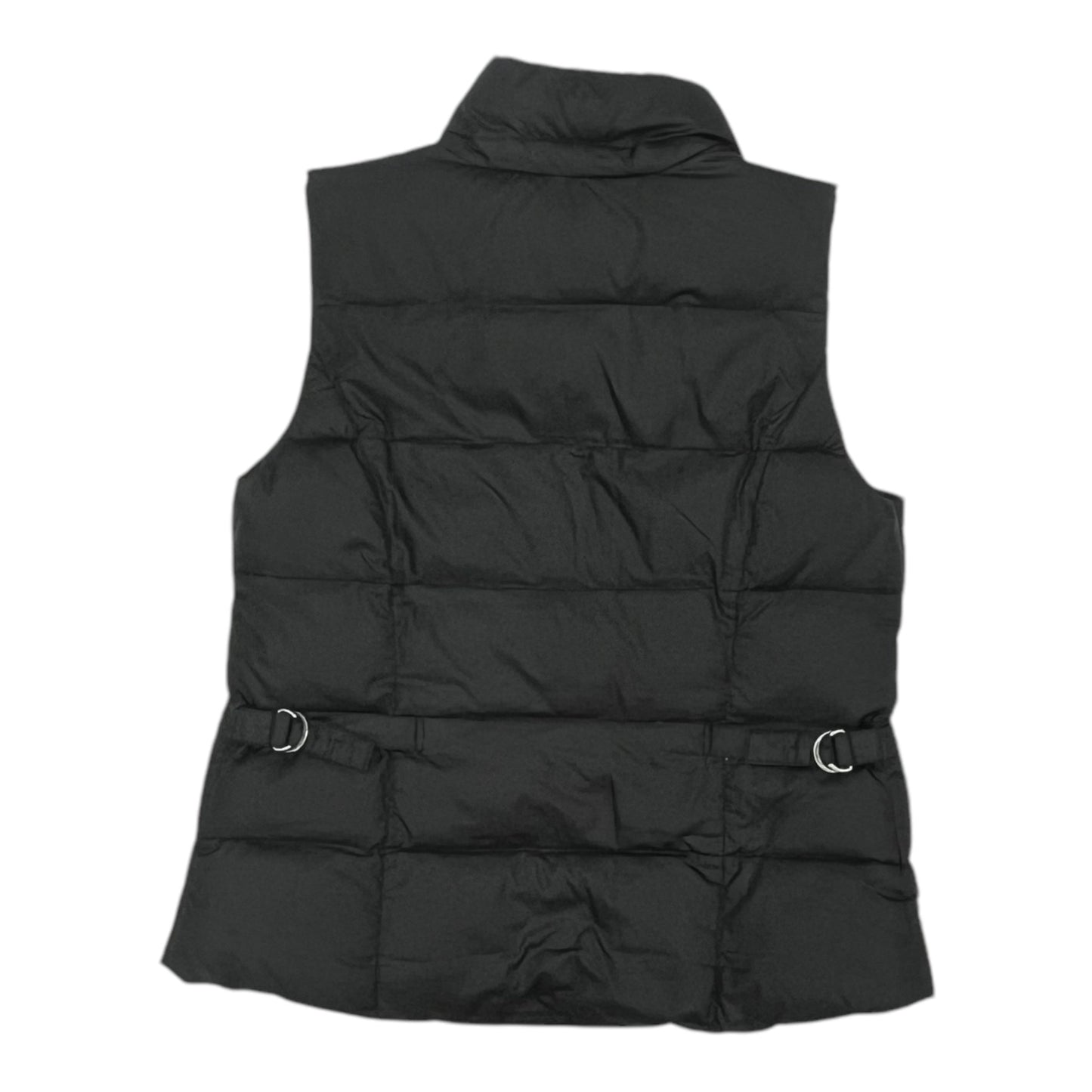 Vest Puffer & Quilted By Eddie Bauer In Black, Size:S