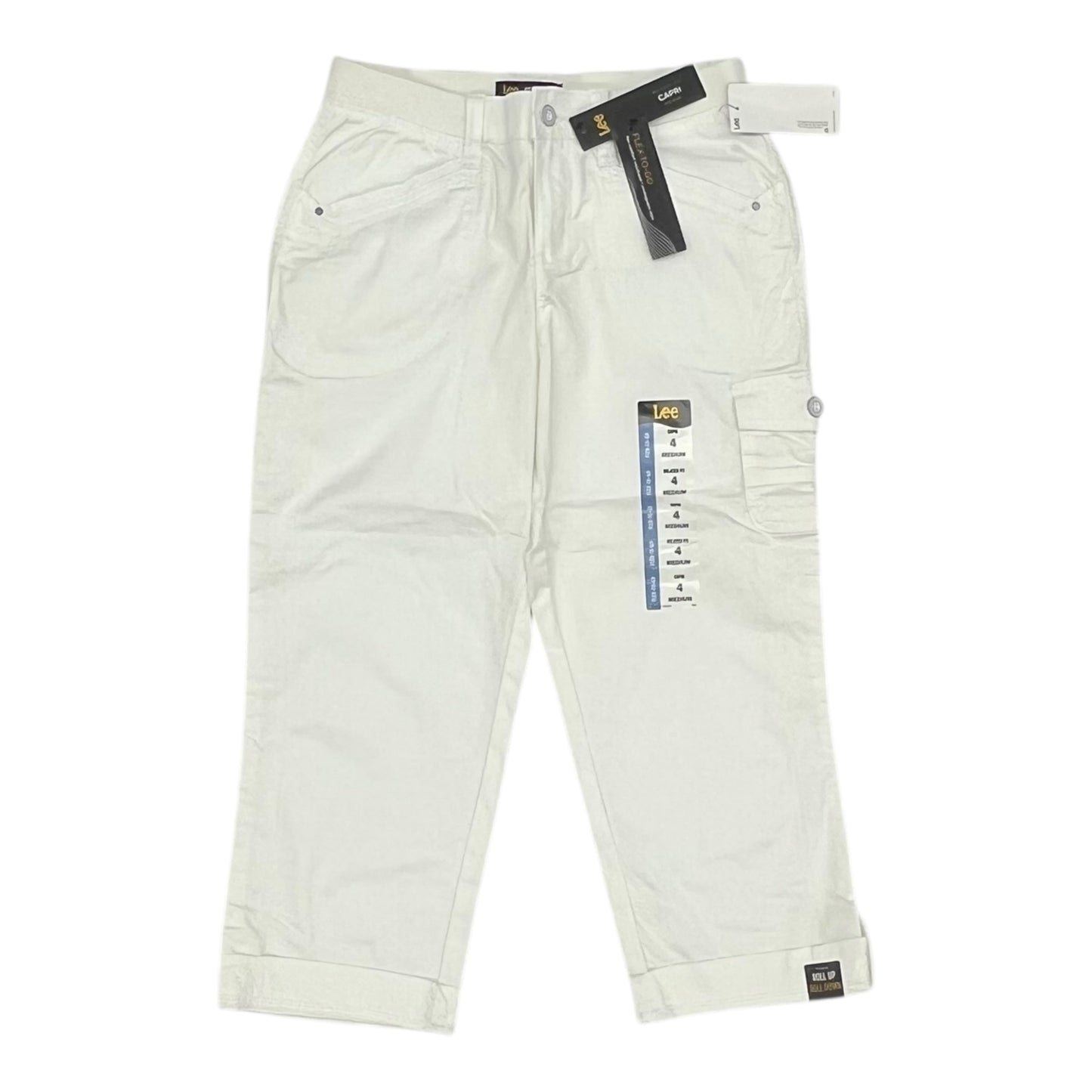 Pants Cropped By Lee In Cream, Size:4