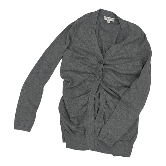 Mat Cardigan By Liz Lange Maternity In Grey, Size:Xs