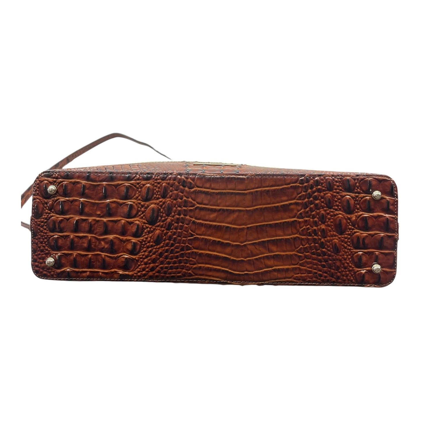 Handbag Designer By Brahmin In Tan, Size:Large