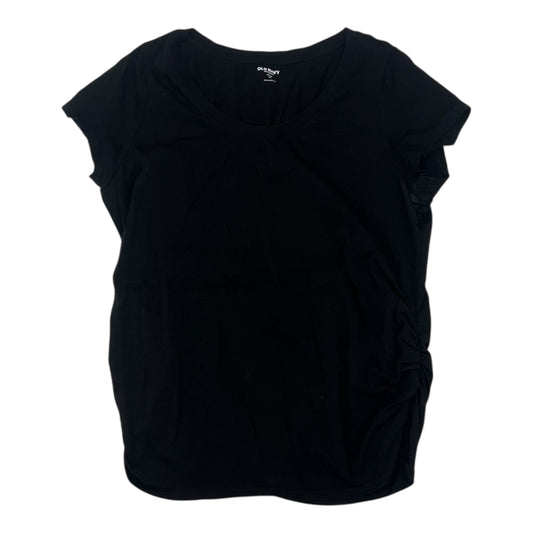 MATERNITY TOP SS by OLD NAVY in BLACK, Size:XL