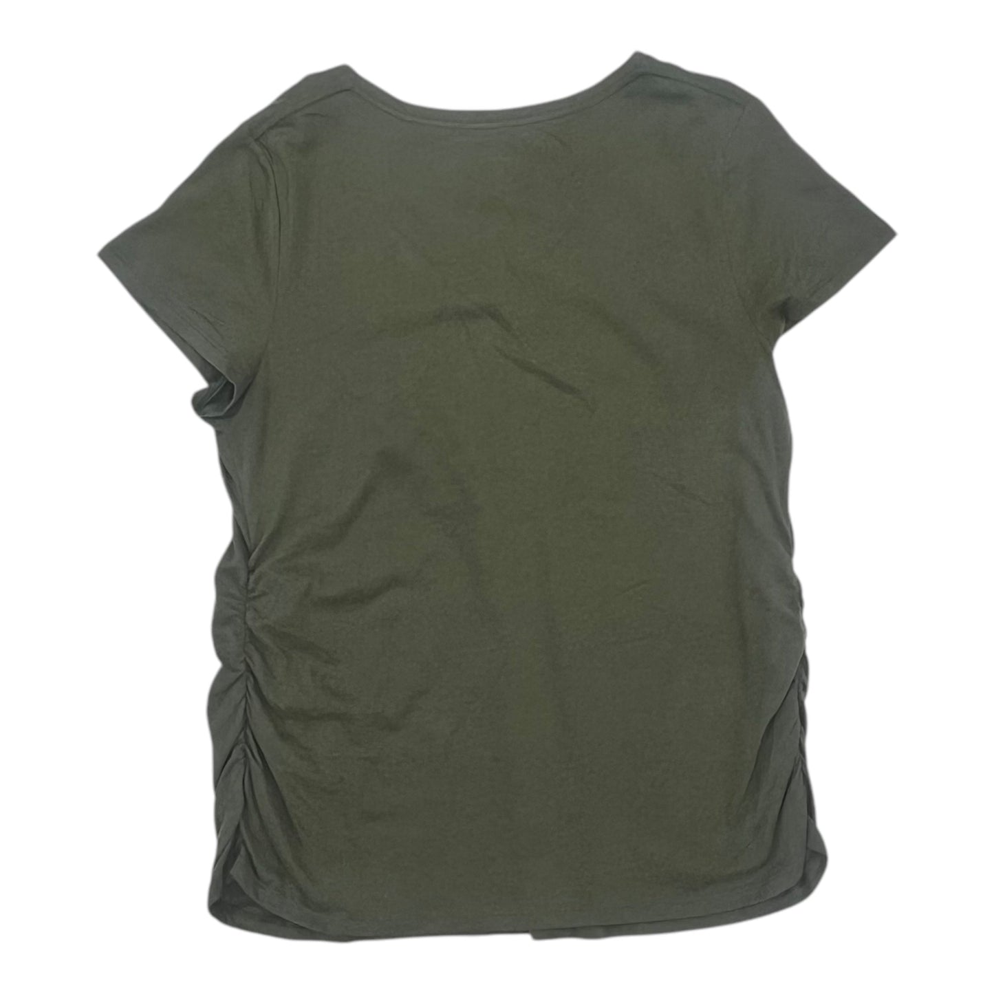 Mat Top Ss By Isabel Maternity In Green, Size:Xl