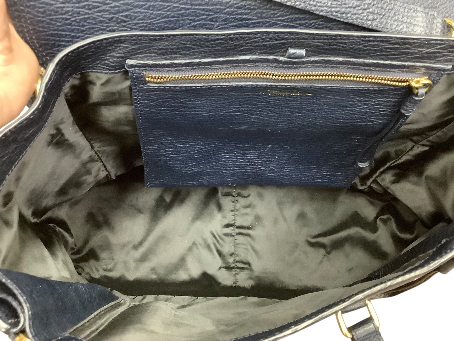 Handbag Designer By 3.1 Phillip Lim In Navy, Size:Large