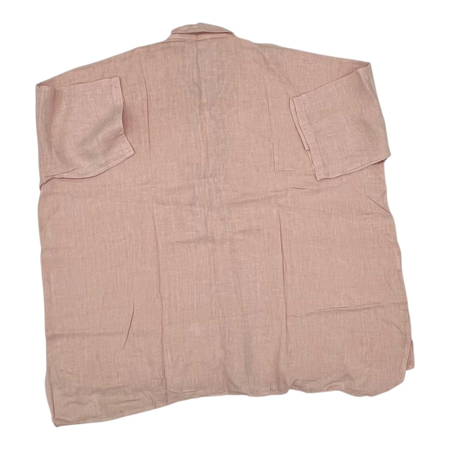 Tunic 3/4 Sleeve By Cmc In Pink, Size:Osfm