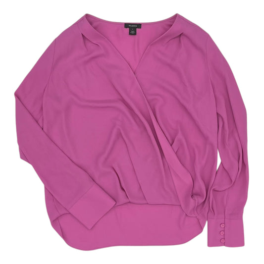 BLOUSE LS by HALOGEN In PINK, Size: S