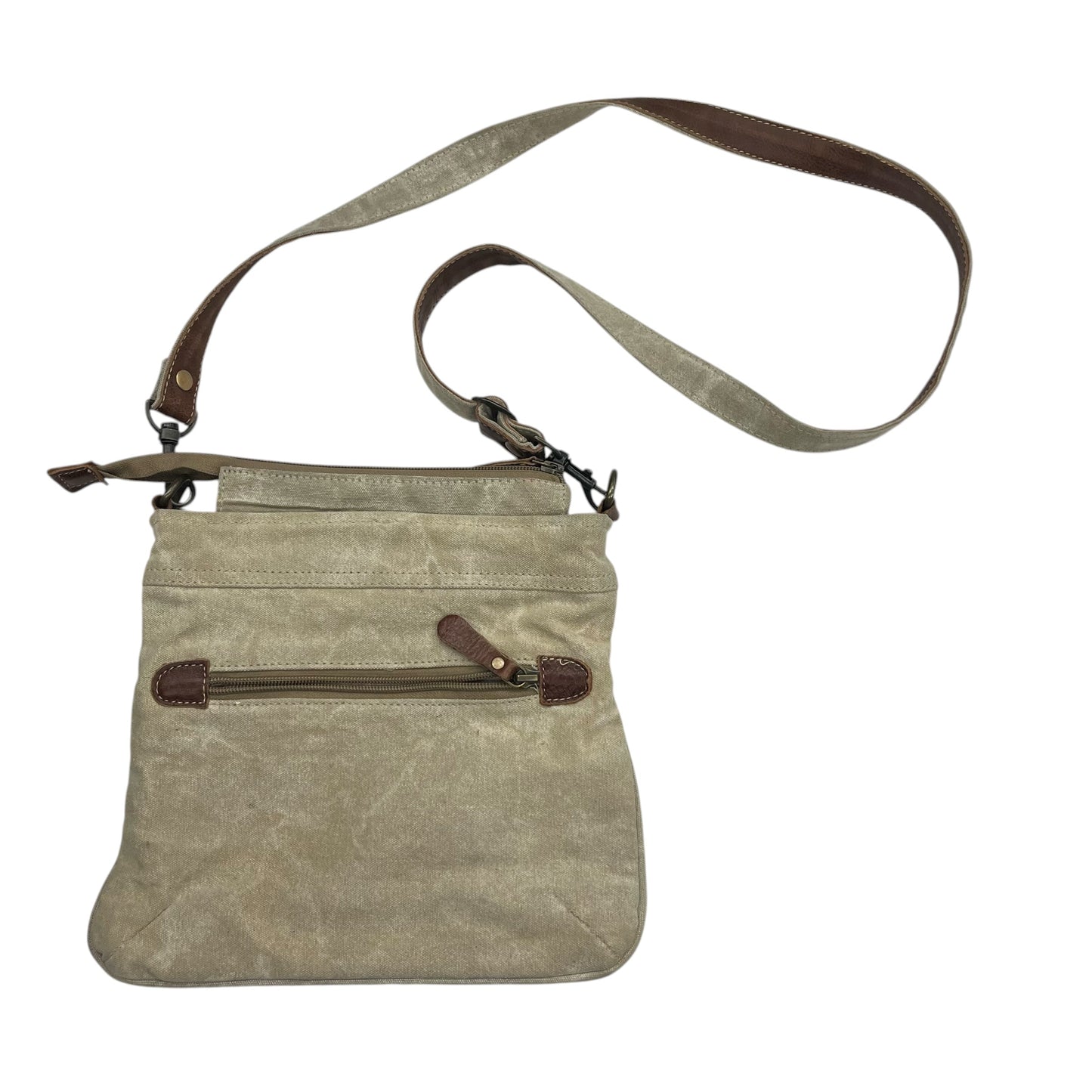 Crossbody By Myra In Brown, Size:Medium