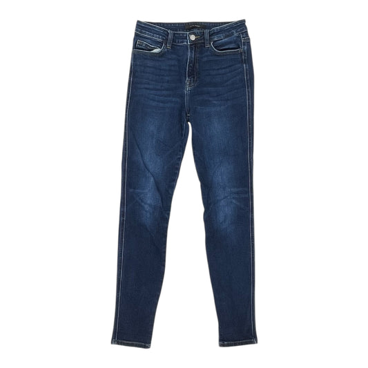 Jeans Straight By Flying Monkey In Blue Denim, Size:8