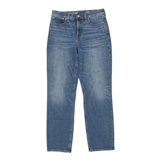 Jeans Straight By J. Crew In Blue Denim, Size:8L