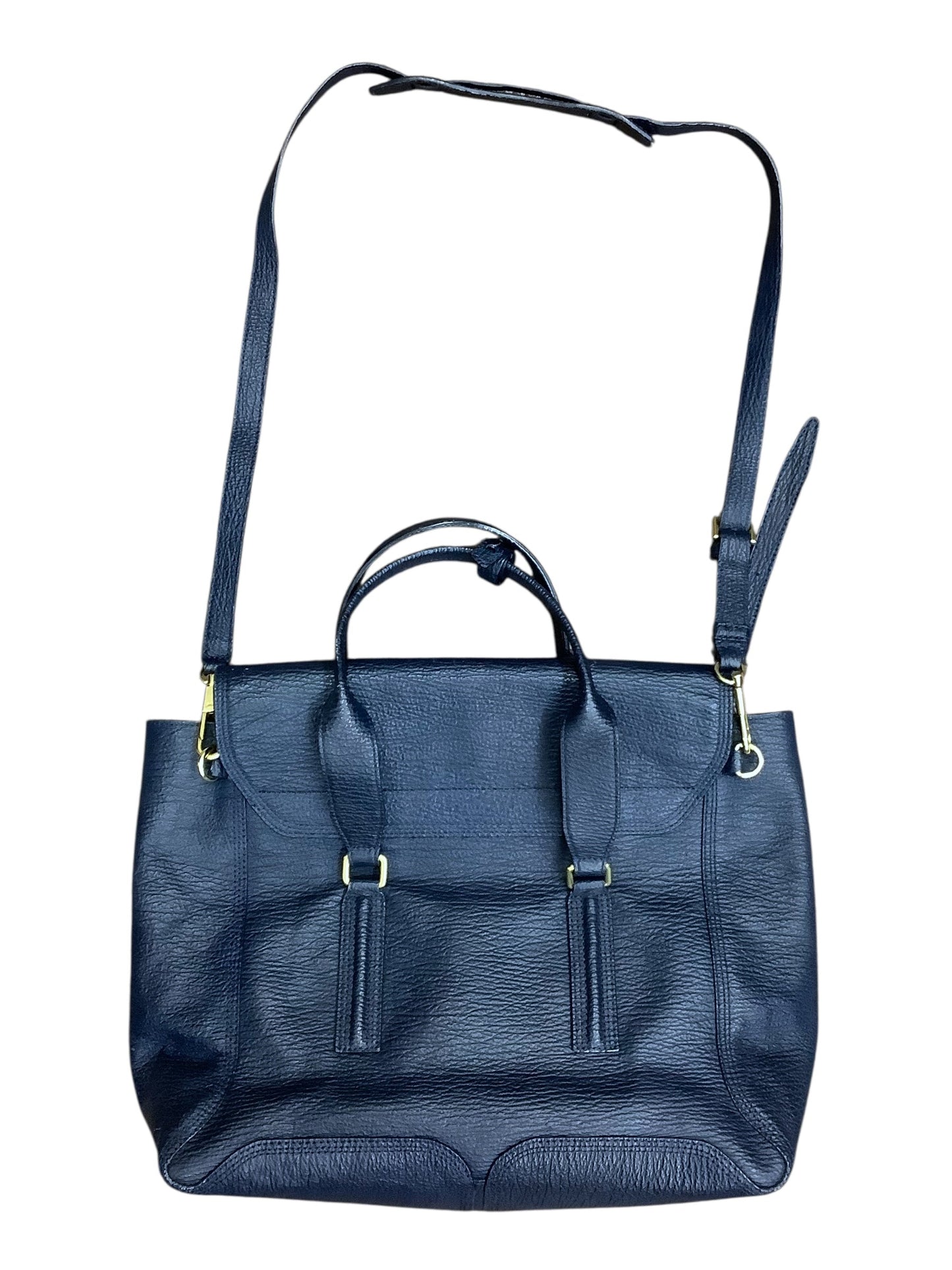Handbag Designer By 3.1 Phillip Lim In Navy, Size:Large