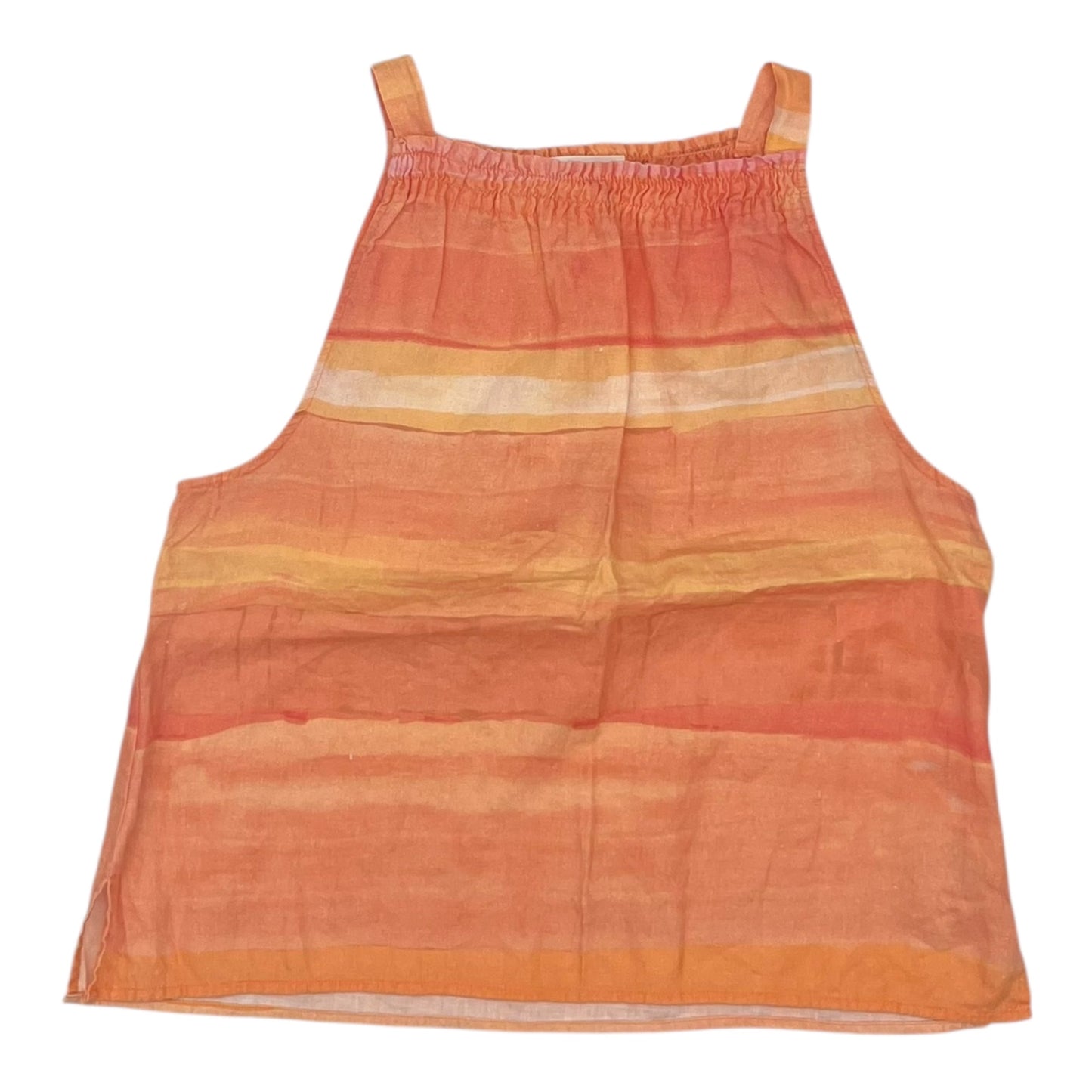 Top Sleeveless By Cloth & Stone In Orange, Size:S