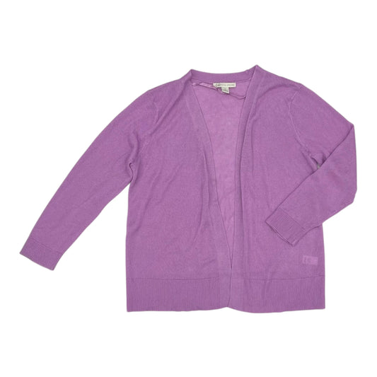 Cardigan By Cato In Purple, Size:S