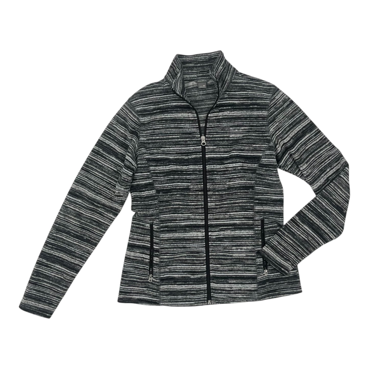Athletic Fleece By Eddie Bauer In Black & Grey, Size:Xs