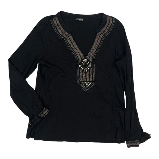 Top Ls By Lucky Brand In Black, Size:L