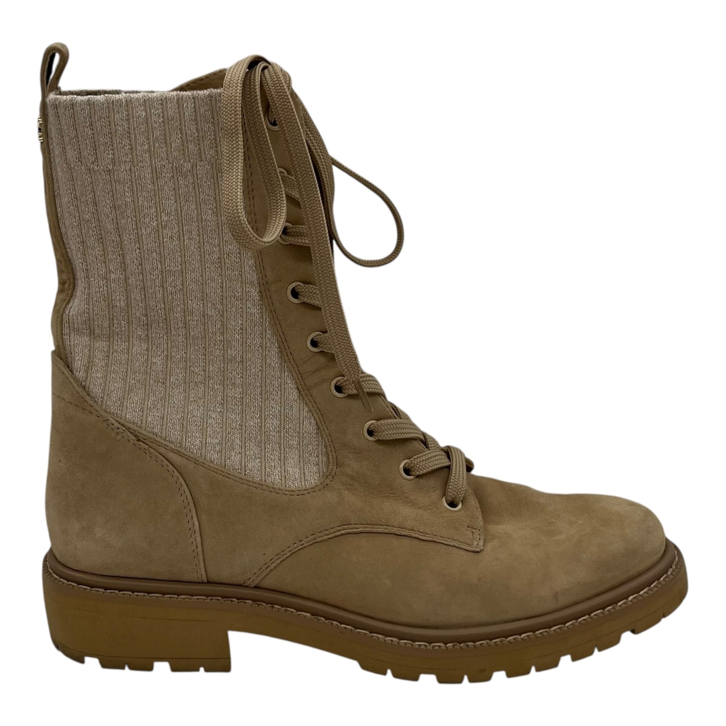 Boots Ankle Flats By Sam Edelman In Tan, Size:8.5