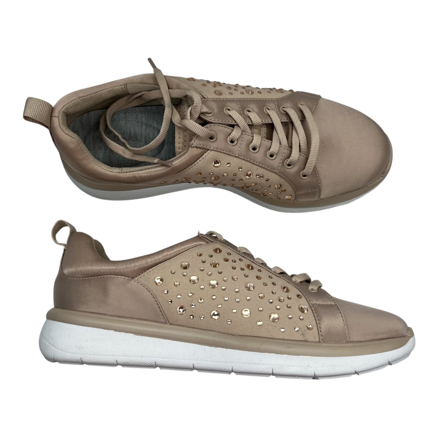 Shoes Sneakers By Clarks In Tan, Size:8.5