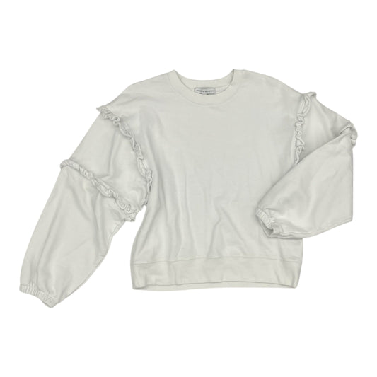 Sweatshirt Designer By Rebecca Minkoff In White, Size:M