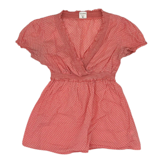 Mat Top Ss By Motherhood In Orange, Size:M