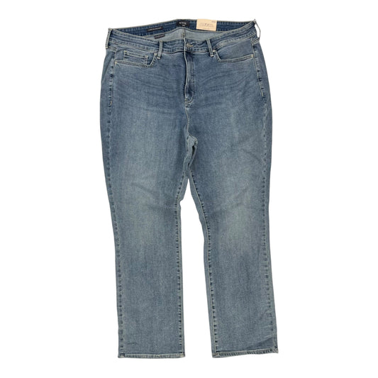 Jeans Straight By Not Your Daughters Jeans In Blue Denim, Size:20