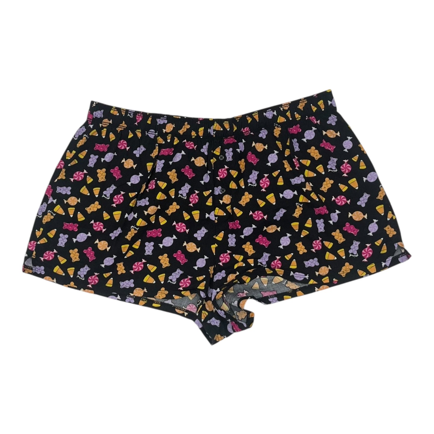PAJAMA PANTS by PINK In BLACK & ORANGE, Size: XL