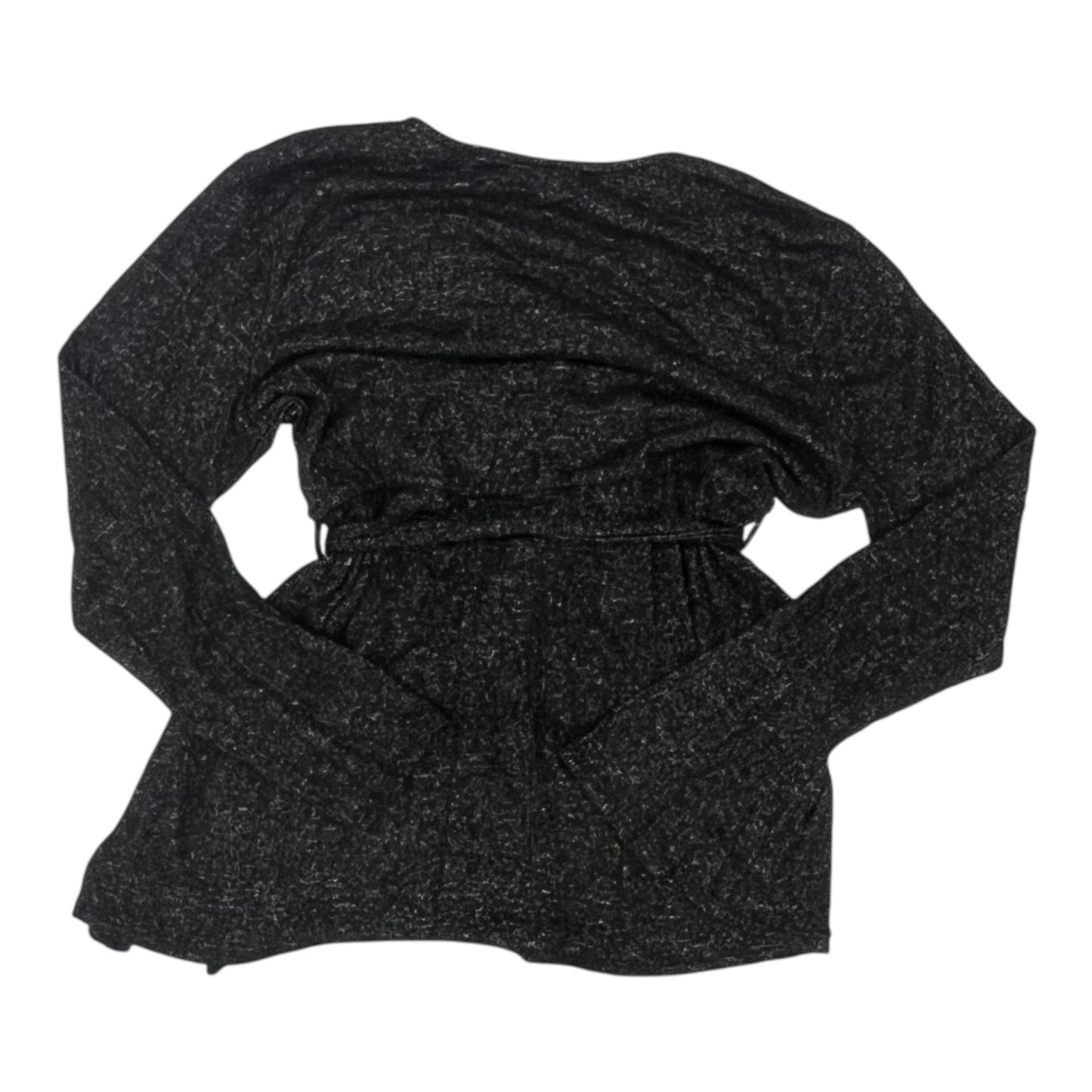 Mat Top Ls By Clothes Mentor In Grey, Size:L