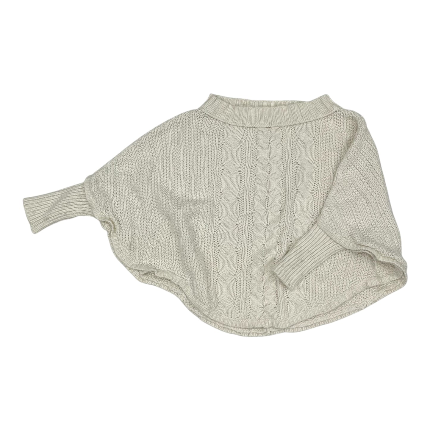 Poncho By Loft In Cream, Size:Xs