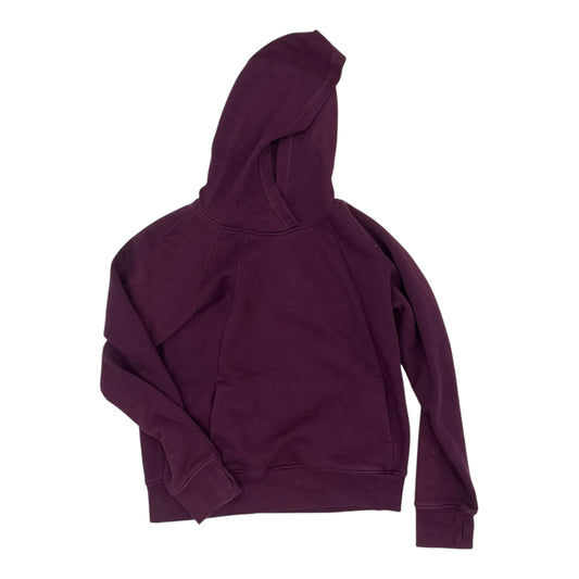 Sweatshirt Hoodie By Zyia In Purple, Size:M