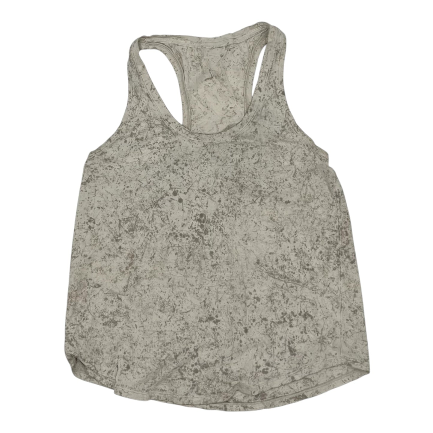 Athletic Tank Top By Lululemon In Tan, Size:M