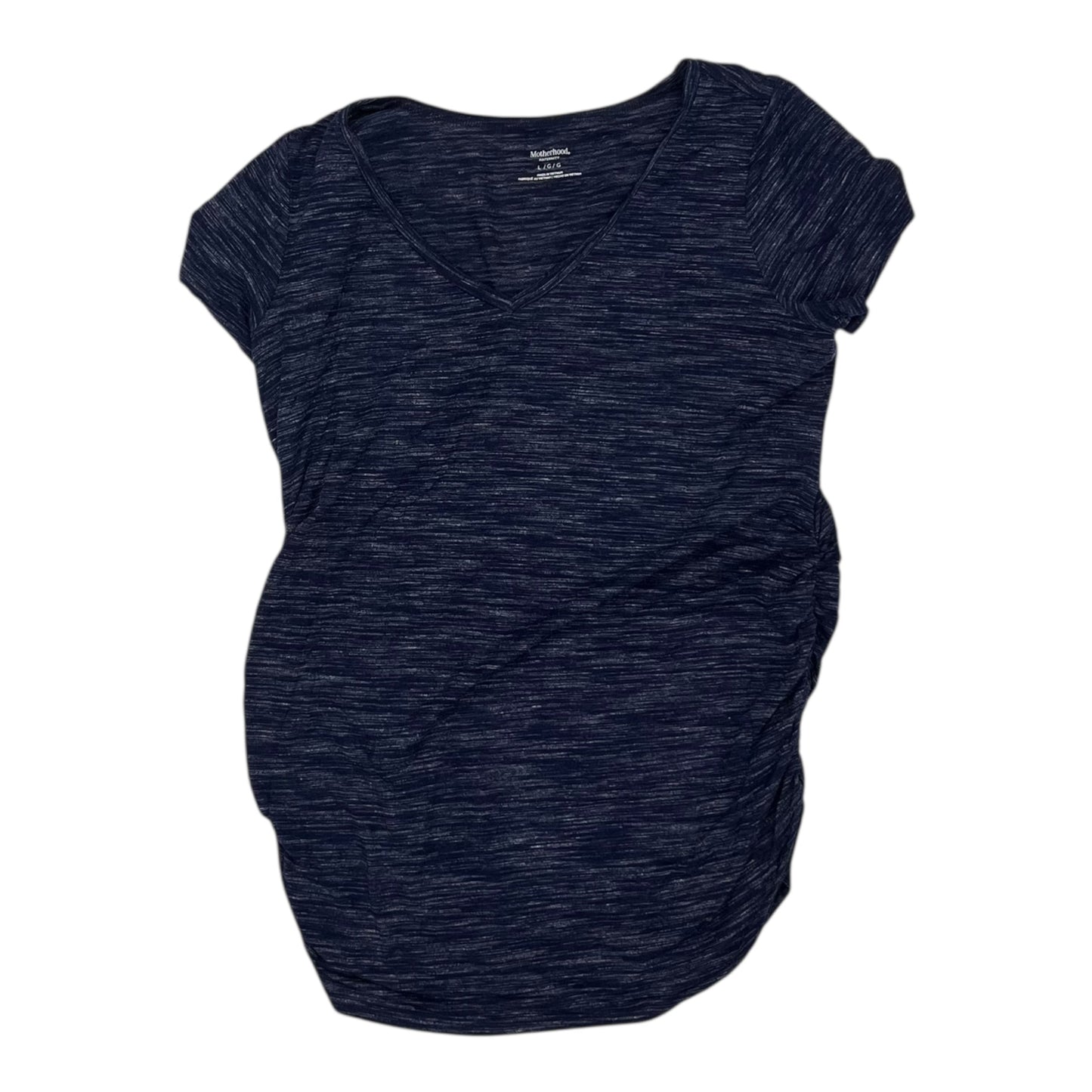 Mat Top Ss By Motherhood In Navy, Size:L