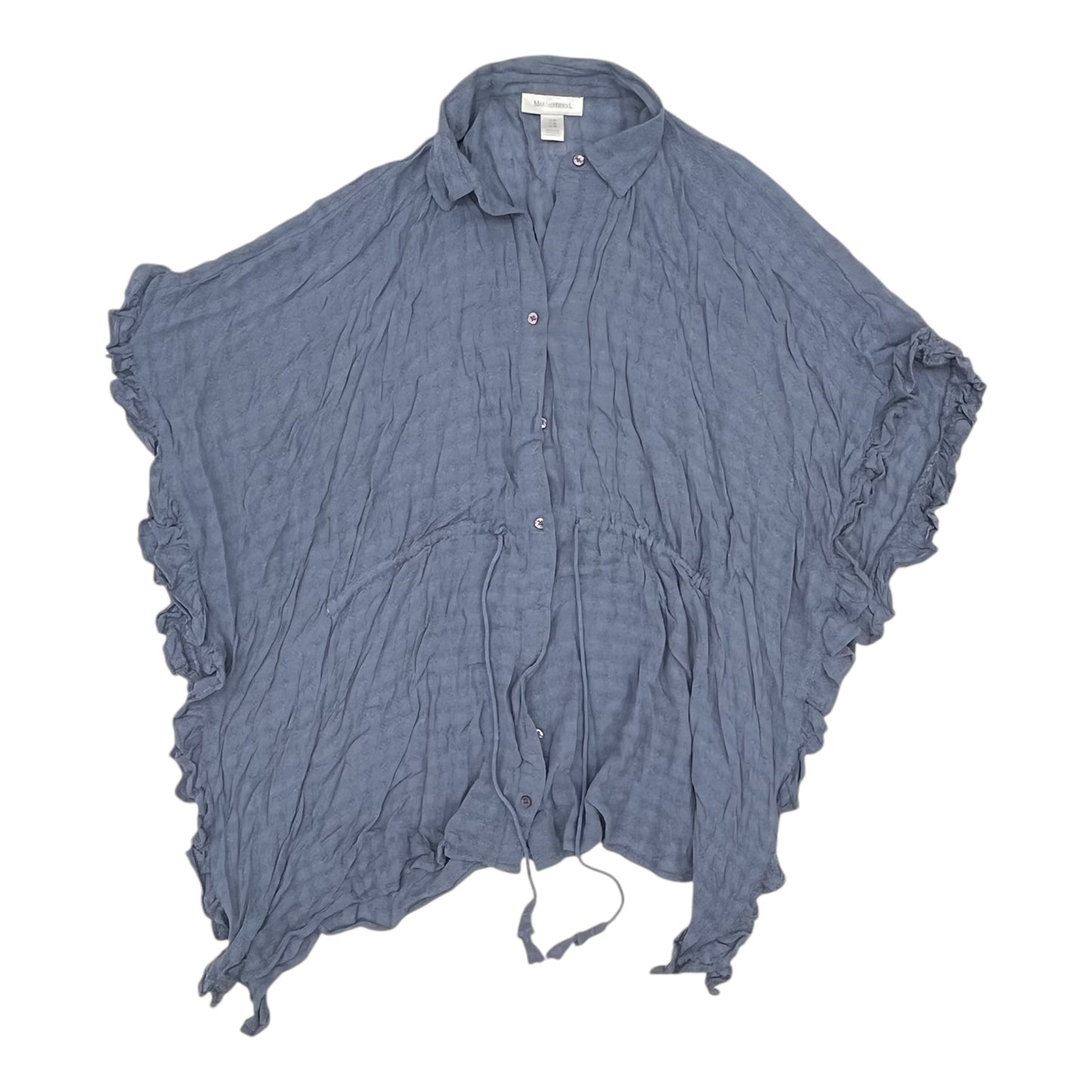 Mat Top Ss By Motherhood In Blue, Size:M