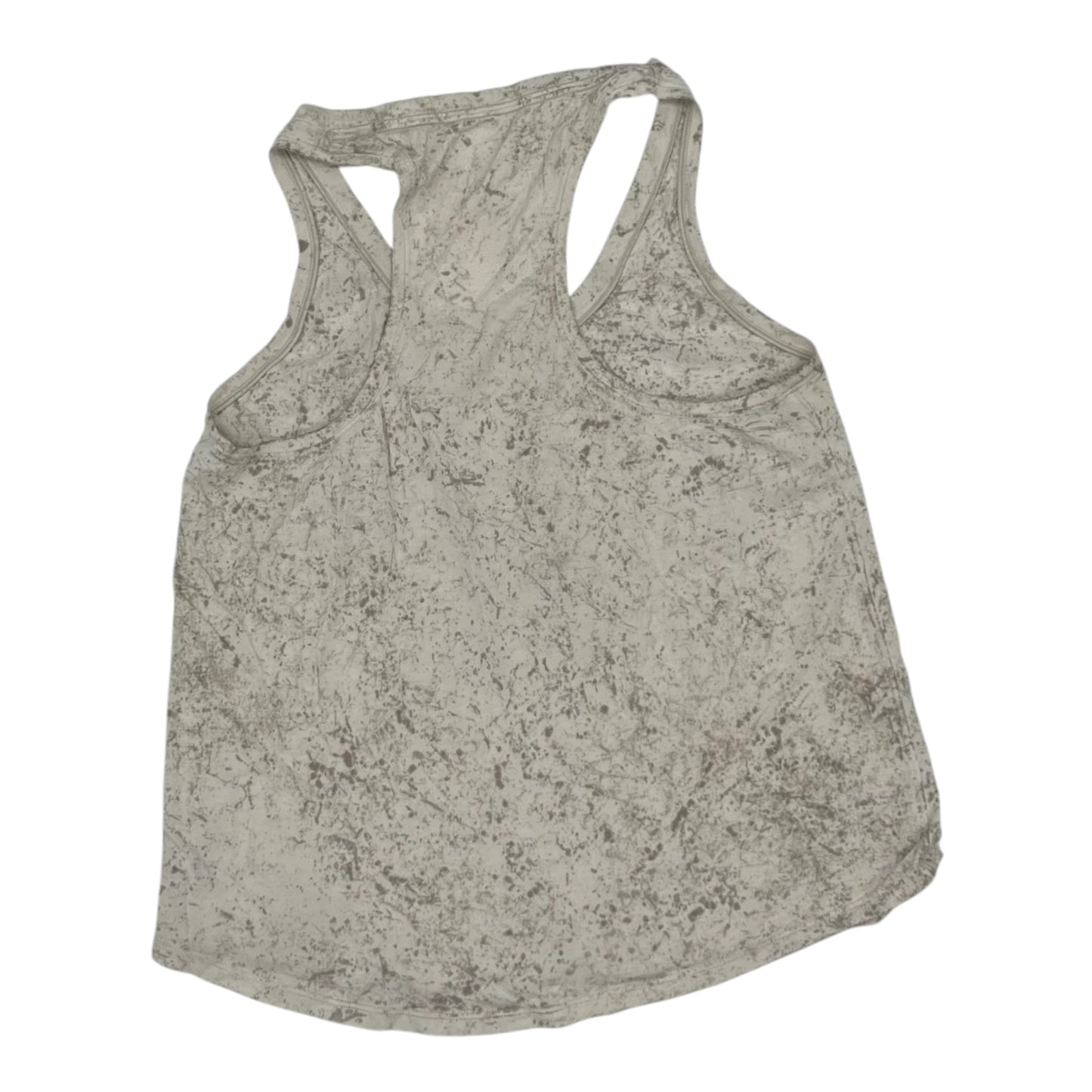 Athletic Tank Top By Lululemon In Tan, Size:M