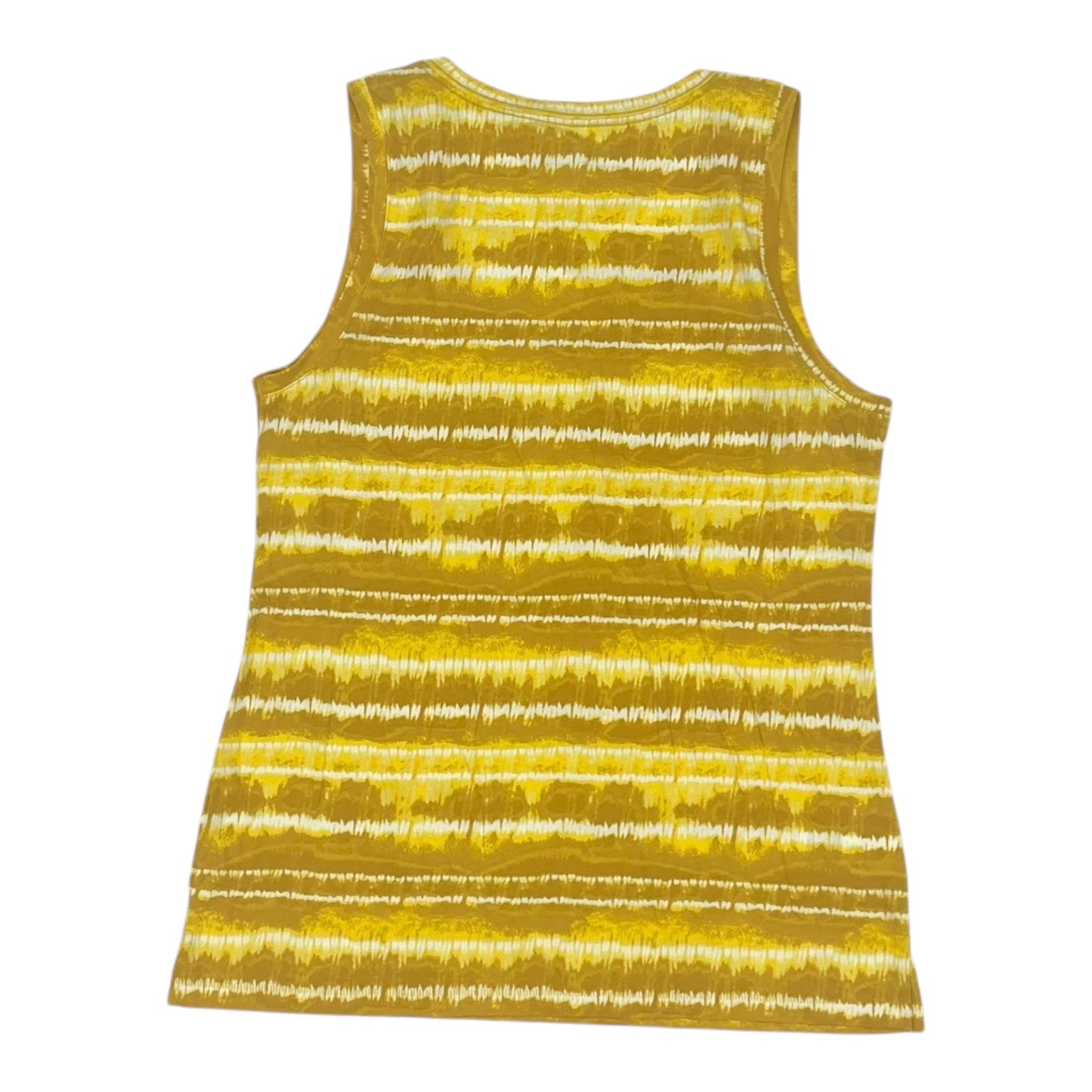 Tank Top By Eddie Bauer In Yellow, Size:M