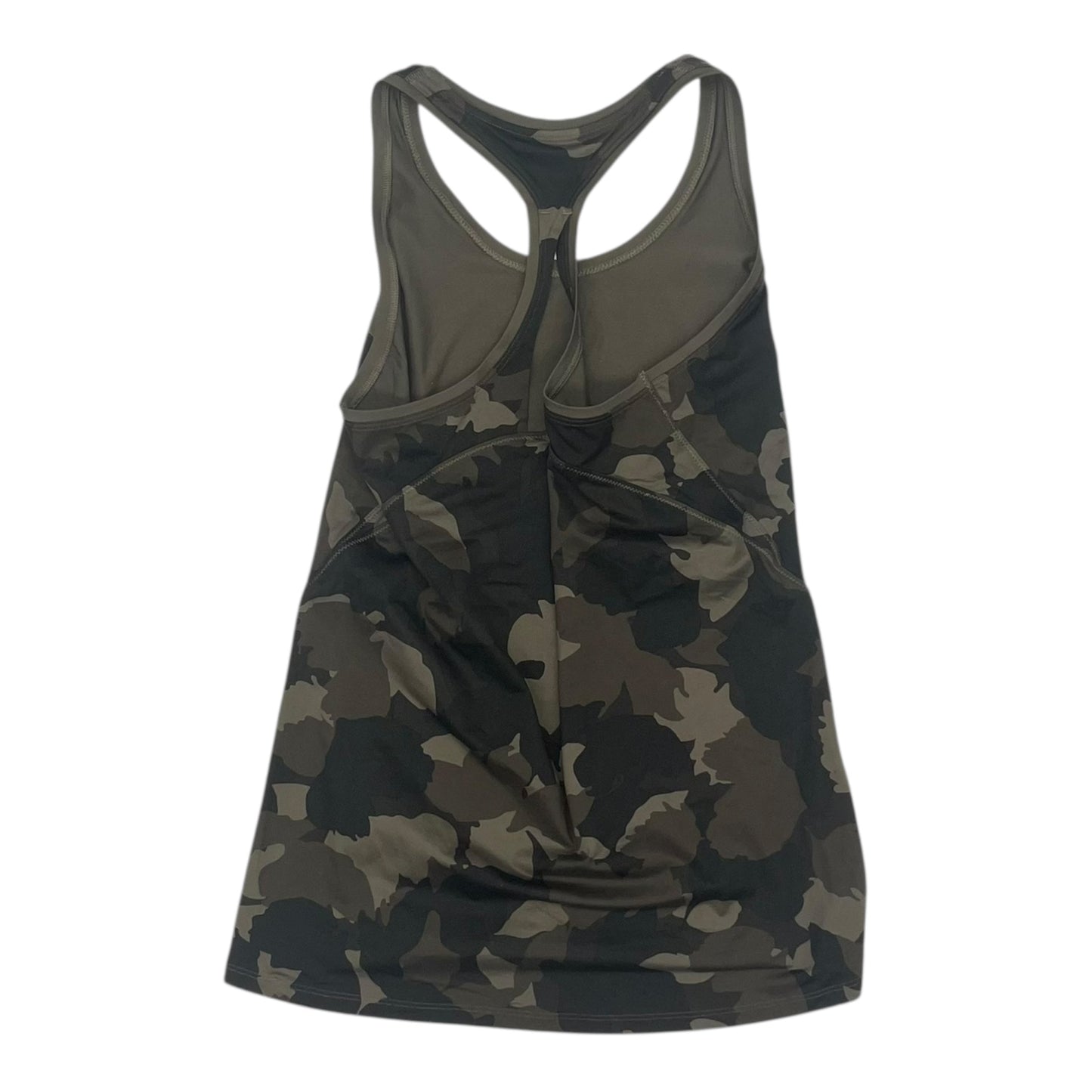 Athletic Tank Top By Athleta In Camouflage Print, Size:S
