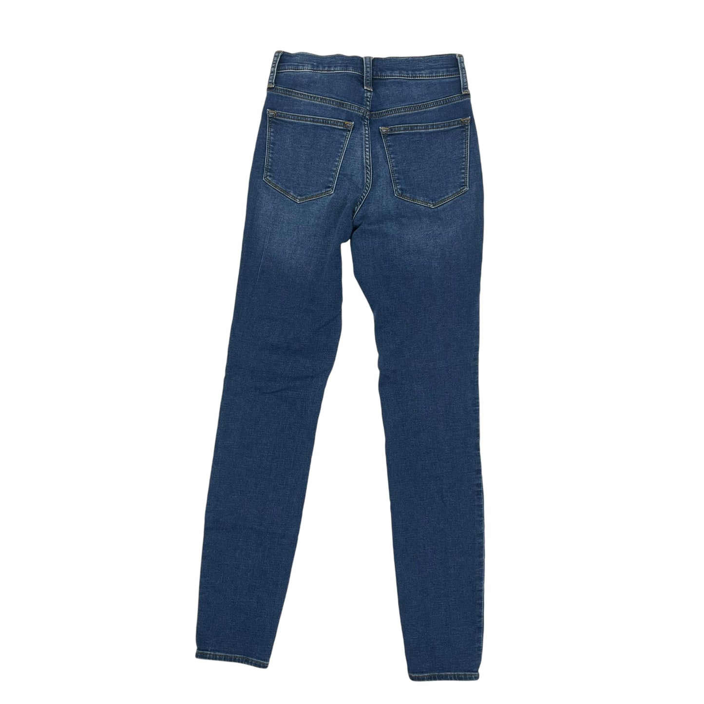 Jeans Skinny By J. Crew In Blue Denim, Size:2