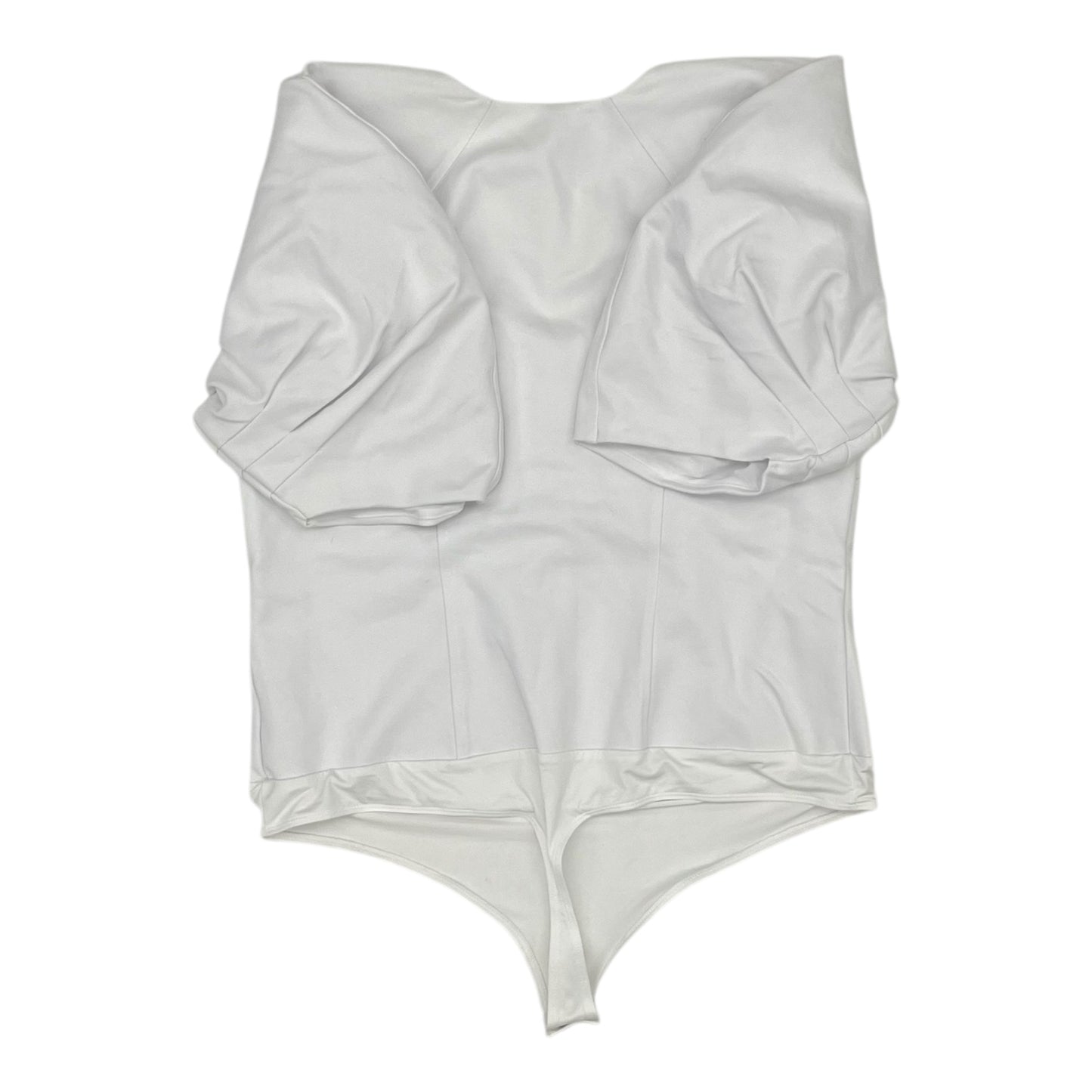Bodysuit By Express In White, Size:Xl