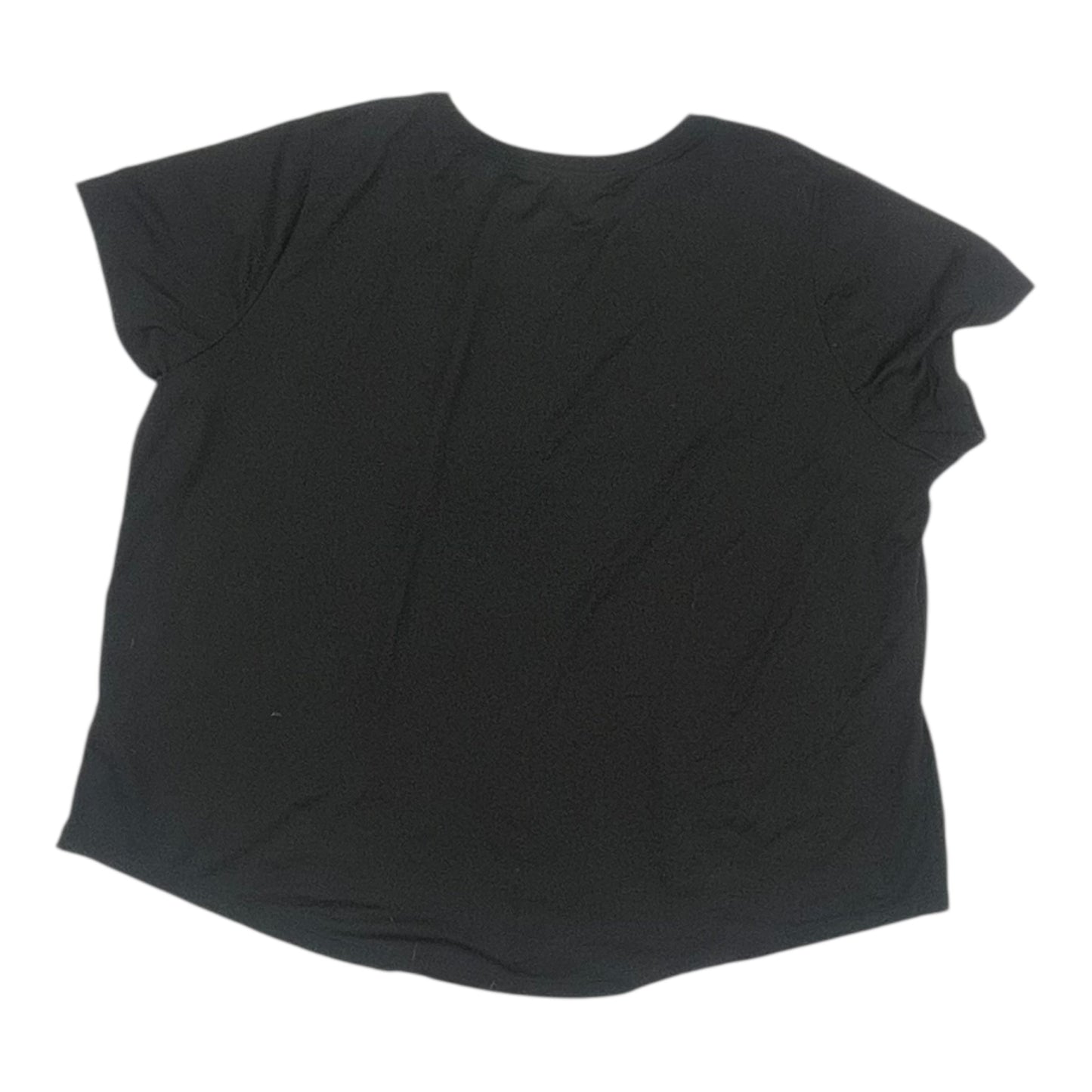 Athletic Top Ss By Nike In Black, Size:3X