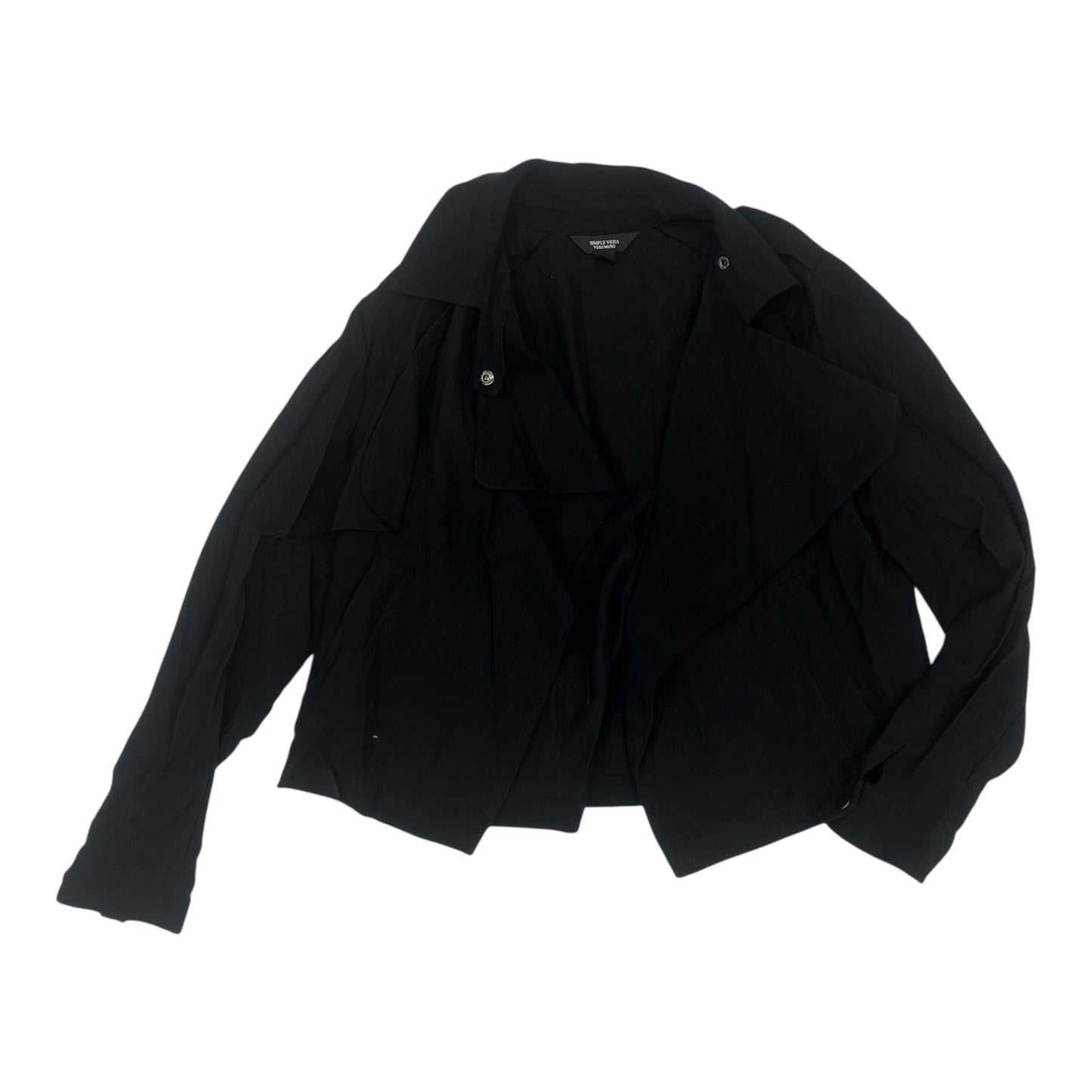 Jacket Other By Simply Vera In Black, Size:S