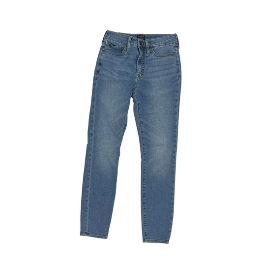 Jeans Skinny By J. Crew In Blue Denim, Size:2